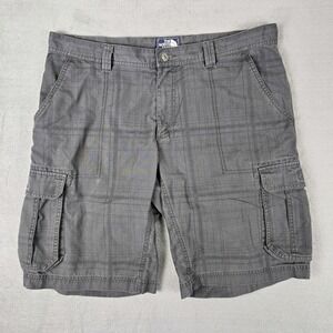 The North‎ Face Mens Hiking Cargo Shorts Mens 38 Regular Gray 11" Inseam